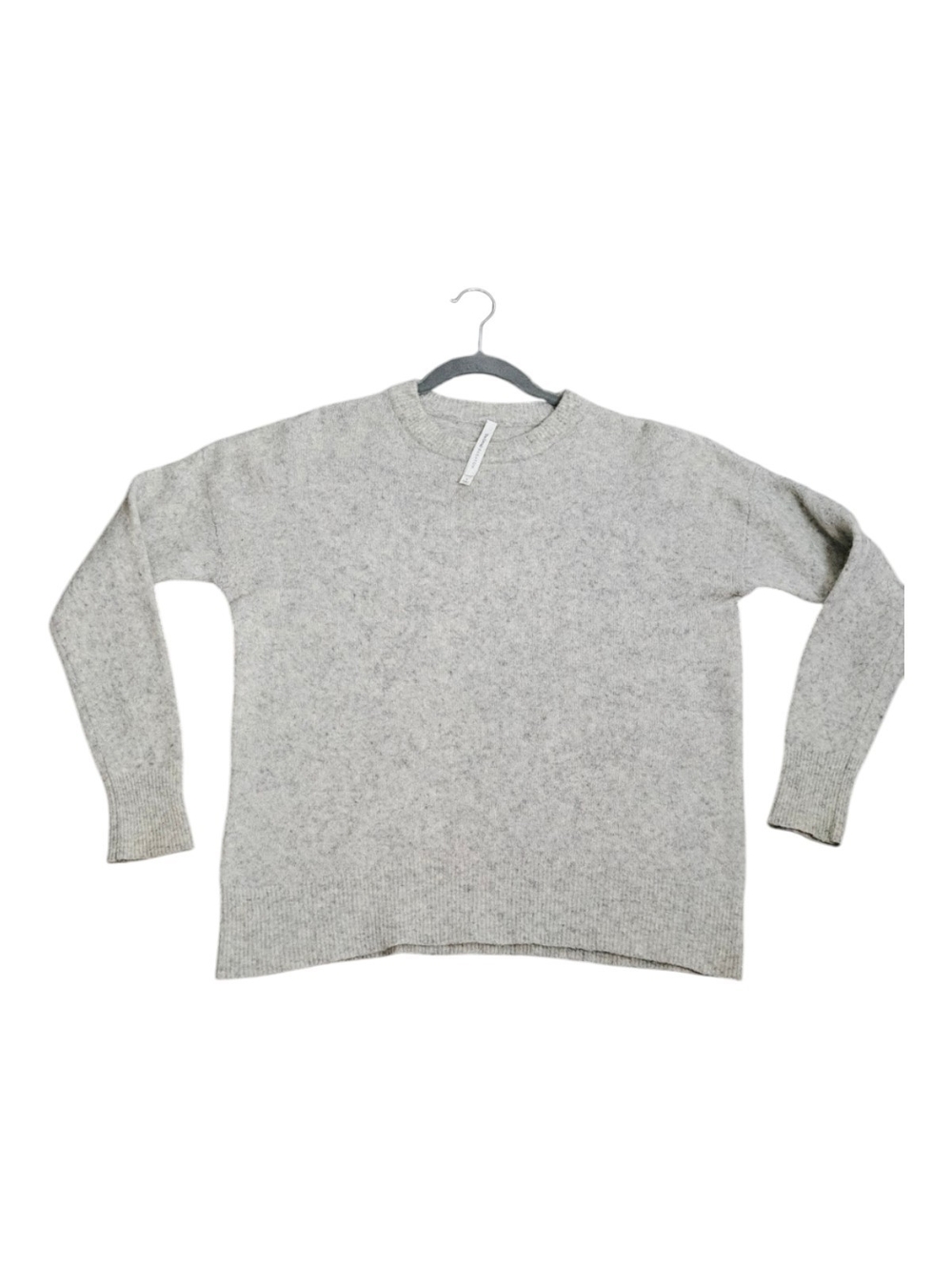 Babaton Heather Gray Crewneck Sweater